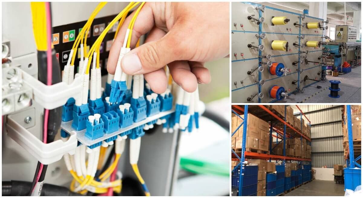 fiber patch cord with connector for optical splicing and distribution FTTH