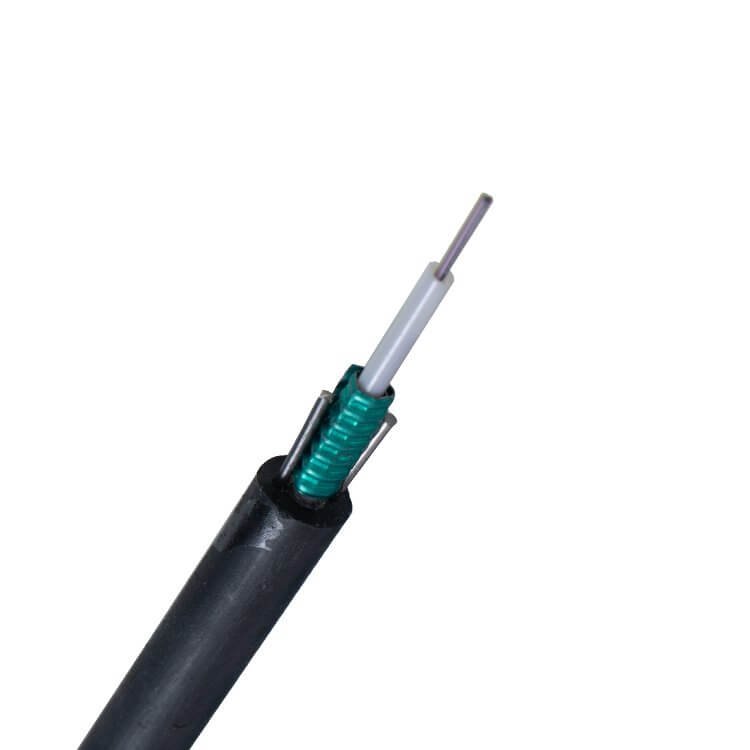 cabo de fibra óptica blindado leve