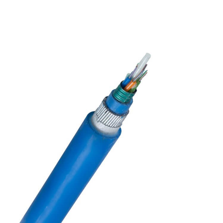 cabo de fibra óptica submarina blindado de fio de aço SWA