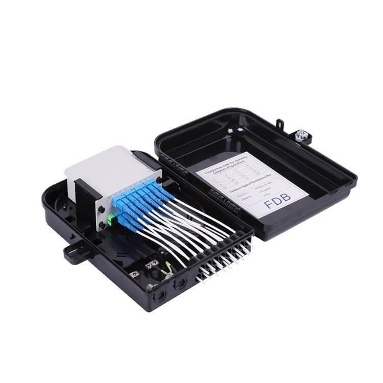 fiber distribution box with splitter 16 ports