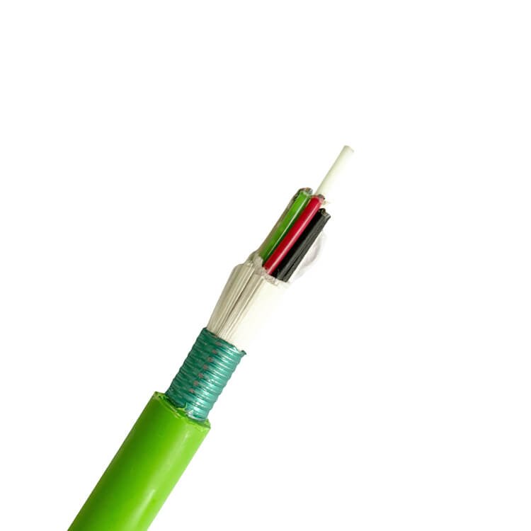 48 cabos de fibra óptica blindados cst cabo de fibra óptica