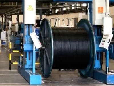 Fiber optic cable factory production line