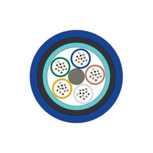 flame retardant fiber optic cable design